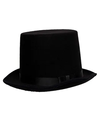 Produktbild von Filz Zylinder Schwarz als KOstüm Accessoire für Fasching & Halloween