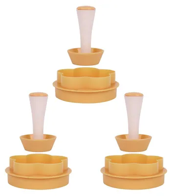 Produktbild von Tarteform-Set aus Kunststoff, Teigstempel-Set für Kuchenböden, DIY-Kuchenform, Tarteform für Eierkuchen, Käsekuchen, Cupcakes und Muffins