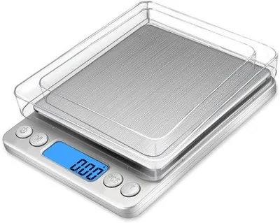 Obrázek produktu pro Digitální kuchyňská váha 3000 g/0,1 g s 2 bateriemi AAA