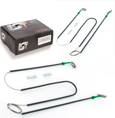 Produktbild von 2X Fensterheber Reparatursatz Seilzug Set Vorne Links + Rechts Für Audi A4 8K B8