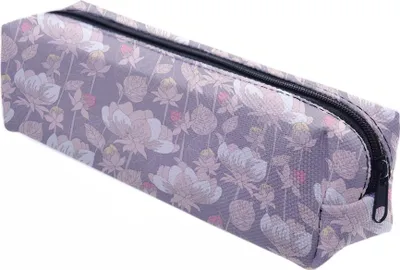 Produktbild von Mäppchen Federtasche Schlamperbox Federmäppchen Schüleretui Stiftemappe Blumen Pastel Flowers [008]