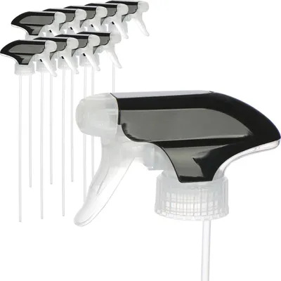 Produktbild von COM-FOUR® 10x Sprühaufsatz für Sprühflaschen - Sprühkopf aus recyceltem Kunststoff - Sprüher mit 28/400 Gewinde