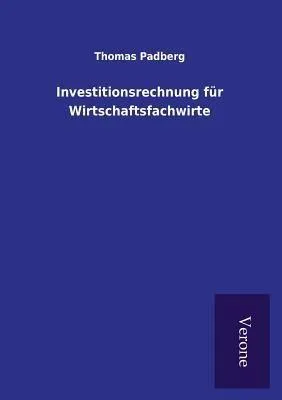Produktbild von Investitionsrechnung für Wirtschaftsfachwirte
