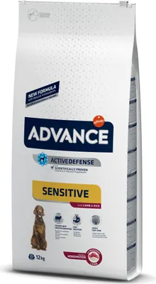 Productafbeelding van ADVANCE Sensitive Lam en Rijst - droogvoer voor honden met voedingssensibiliteit, 12 kg