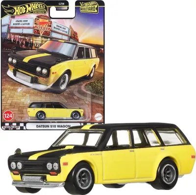 Produktbild von Datsun 510 Wagon JBL21 | Hot Wheels Premium Boulevard Fahrzeug
