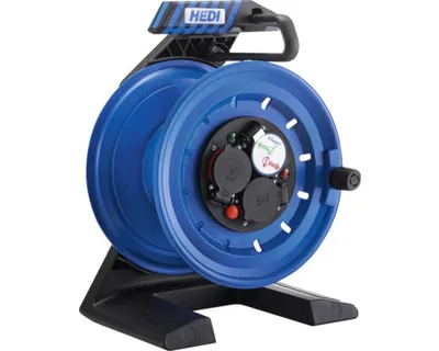 HEDI Kabelbox 15 M, 250 V – Mit 4 Schuko-Steckdosen, Thermoschutz & IP20 | Ideal Für Haushalt, Werkstatt & Events