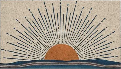 Produktbild von Badmat - Antislip PVC - 43 x 76 cm - Zonsondergang