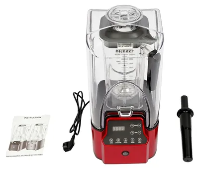 Obrázek produktu pro Mixér, výkon 2200 W, 9 stupňů rychlosti, červený