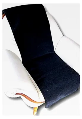 Produktbild von Sesselschoner Couchschoner 1 Stück, 100% Schafwolle 200x50 cm Anthrazit Schwarz