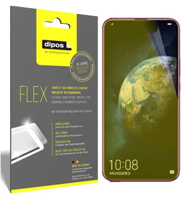 Produktbild von 3x Honor Magic 2 Schutzfolie Folie, 100% Displayabdeckung, dipos Flex