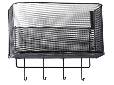 Obrázek produktu pro Verk 27227 Závěsný oraganizér se 4 háčky, černý