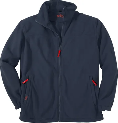 Produktbild von Brigg Fleecejacke Übergröße dunkelblau ohne Futter