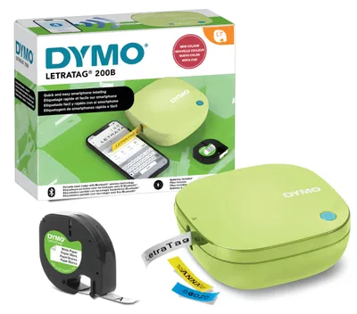 Produktbild von DYMO LetraTag 200B-Beschriftungsgerät mit Bluetooth | kompakter Etikettendrucker