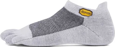 Produktbild von Vibram Fivefingers No Show Socken Grau EU 34-37 Mann Grau EU 34-37