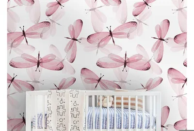 Produktbild von Coloray Fototapete 416x254 cm Latextapete Magicstick - Butterfliesphoto.