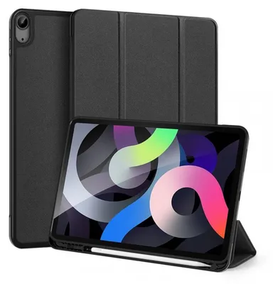 Immagine prodotto di Dux Ducis custodia a libro rigida con funzione stand Smart Sleep compatibile con iPad Air 11" 2024 custodia per tablet custodia protettiva cover colore nero