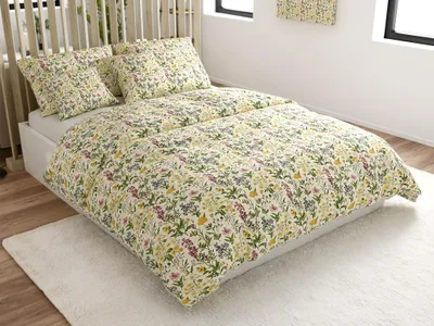 Obrázek produktu pro Bavlněné povlečení HERBELLE barevné Rozměr povlečení: 70 x 90 cm | 140 x 220 cm