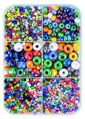 Produktbild von Pracht Creatives Hobby GmbH Perlenbox seidenmatt 1 Box = ca.150gr Sonstige