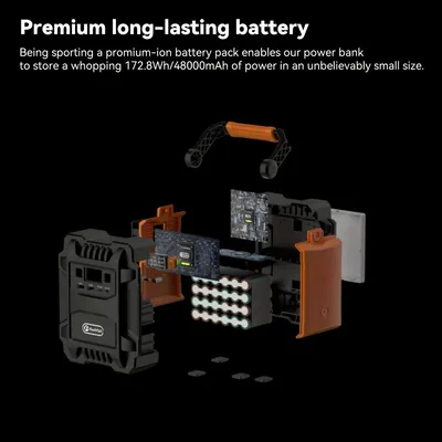 Image de Centrales électriques portables - Générateurs mobiles - Alimentation de secours - Batteries pour camping - Kit d'énergie solaire