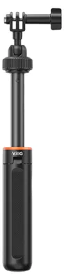 Produktbild von Selfie-Stick-Verlängerungsstange mit Stativ und 360°-Kugelgelenk – leicht und tragbar, ideal für Vlogging, Skifahren und Surfen; kompatibel mit Insta360 Ace Pro und DJI Action 6 Pro