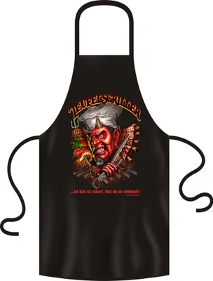 Productafbeelding van Teufelsgriller, is dat te heftig? - Grillschort - Schort