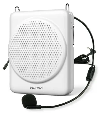 Imagen del producto de Amplificador de sonido - 10 W - Hasta 22 horas - Blanco