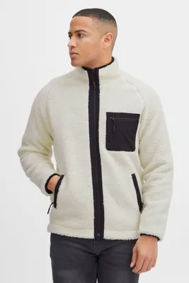 Produktbild von INDICODE IDTrodie - 55588MM Herren Sweatjacke Cardigan Jacke mit Teddy-Futter