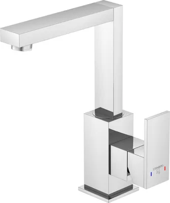 Produktbild von Steinberg Serie 160 Waschtischarmatur, schwenkbar, mit Ablaufgarnitur, Ausladung 140 mm, 1601501
