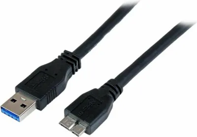 Immagine prodotto di Cavo USB a Micro-USB Startech USB3CAUB1M Nero