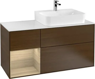 Produktbild von Villeroy & Boch F141PCGN Waschbeckenunterschrank Finion F14