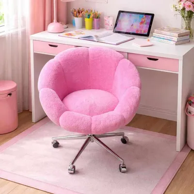 Productafbeelding van Hanah Home, hoogwaardige fauteuil, 100% Wellssoft, lichtroze, 72x86x62 cm