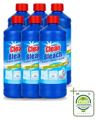 Produktbild von 6 x At Home Bleichmittel - 1 L - Großpackung - 6 Stücke