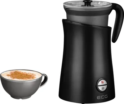 Produktbild von ECG NM 2255 Latte Art Black | Milchaufschäumer | Latte | Cappuccino | Frappé | Warmmilch | Milchschaum | Milk Frother |