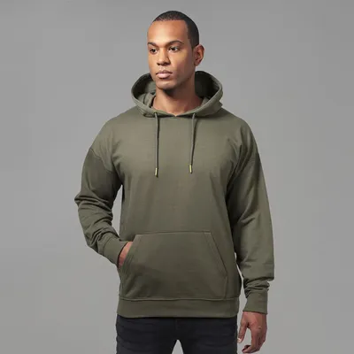 Immagine prodotto di Urban Classics Felpa con cappuccio oversize oliva - M
