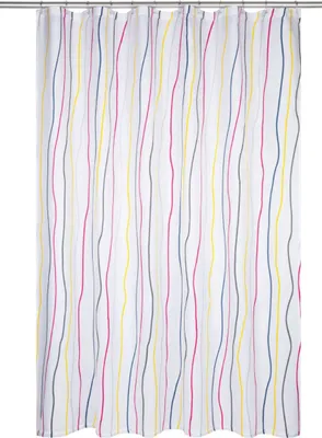 Produktbild von Kleine Wolke Duschvorhang 394634 Streifen Bunt