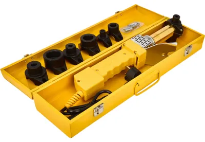 Produktbild von KRAFT&DELE | Rohrdornschweißgerät, 2800W/230V, Muffenschweißgerät, Rohrschweißmaschine, für Stumpfschweißen