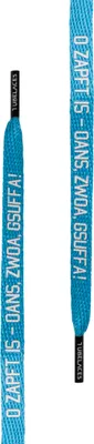Image de Lacets Urban Classics White Flat BavariaPack (lot de 5) - 130 cm