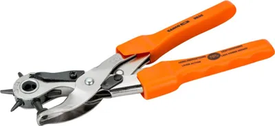 Produktbild von Bahco Revolverlochzange mit Kunststoffgriff für 2-4,5 mm, 245 mm