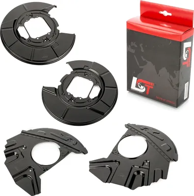 Produktbild von 4x Ankerblech Spritzblech Bremsscheibe Set vorne hinten für BMW X5 E53
