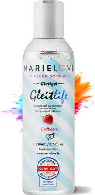 Obrázek produktu pro Lubrikační gel na vodní bázi 250 ml silikonové sexuální hračky jahodová příchuť jedlé