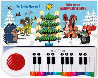 Produktbild von Trötsch Der kleine Maulwurf Klavierbuch Meine ersten Weihnachtslieder