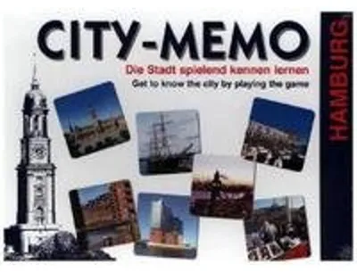 Produktbild von CITY-MEMO Hamburg Memory-Spiel mit Sehenswürdigkeiten der Stadt für die ganze Familie