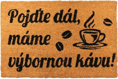 Produktbild von Home Elements Fußmatte Kommen Sie herein, wir haben ausgezeichneten Kaffee 40 x 60 cm