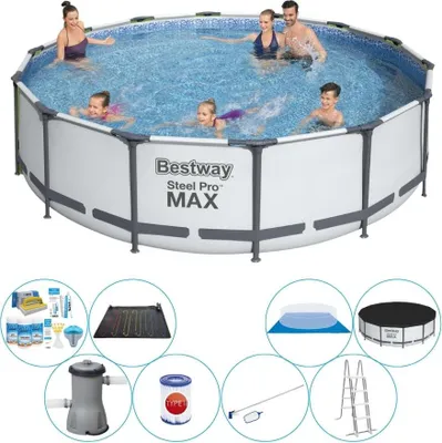 Obrázok produktu pre Balenie bazéna - Bestway Steel Pro MAX 427x107 cm okrúhly