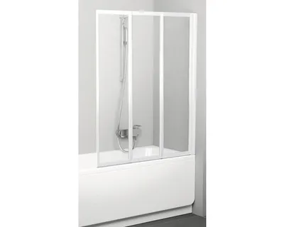Obrázek produktu pro RAVAK Vanová zástěna VS3 115, bílá, transparent, 795S0100Z1