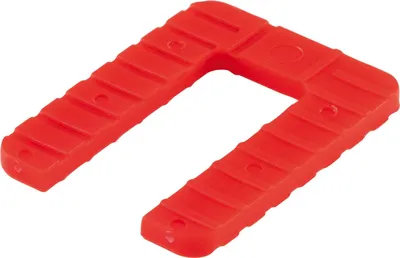 Produktbild von GLUSKE Euroklick Distanzplatte 40 x 30 x 3 mm, rot, 1000 Stück | Unterlegkeile - Distanzplättchen