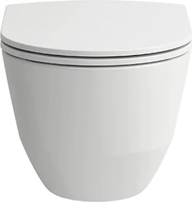 Produktbild von Wand-WC PRO S spülrandlos, Tiefspüler, Compact weiß spülrandlos, Tiefspüler, 360 x 490 mm