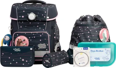 Produktbild von School-Mood Champion Maxx Pro 7-teiliges Schulranzen-Set - Ella (Pferd)
