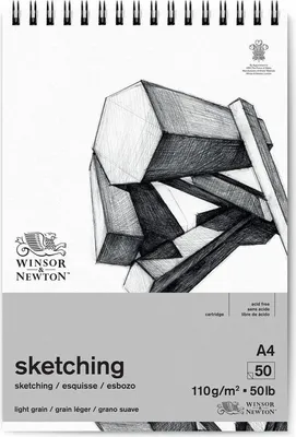 Zdjęcie produktu dla Szkicownik WINSOR & NEWTON, A4, 50 arkuszy