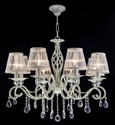 Obrázok produktu pre Casa Padrino, barokový kryštálový stropný luster, krémová a zlatá farba, 72 x výška 59 cm - luxusný luster, svietidlo, závesné svietidlo